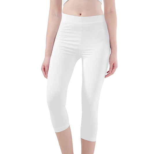 All-Over Print Capri Yoga Leggings