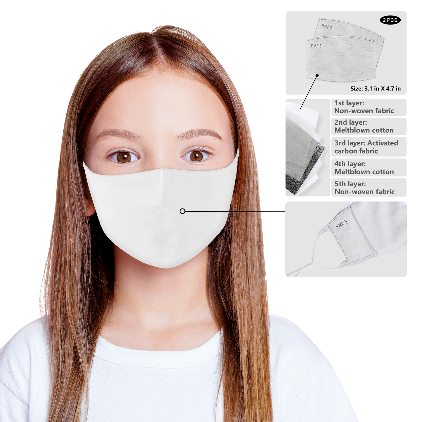 KYS Kids Respirator Mask