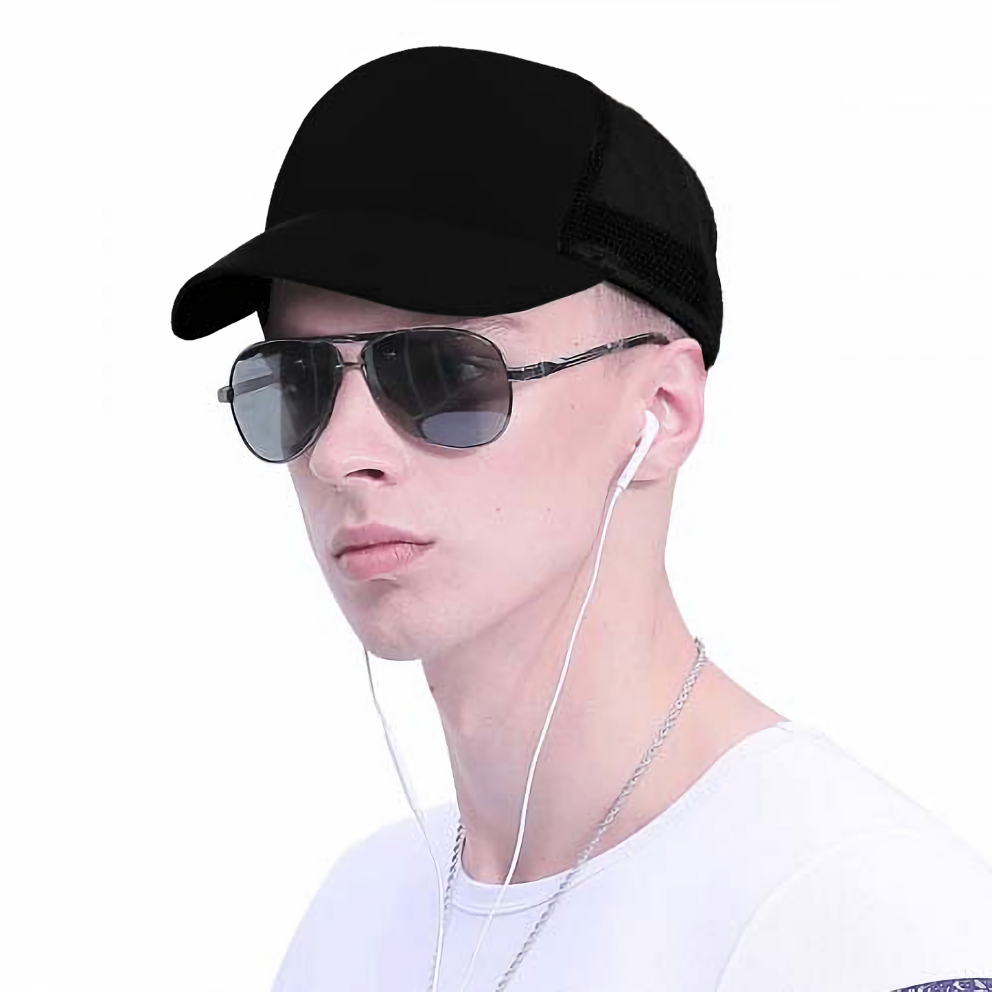 Brim Mesh Baseball Cap