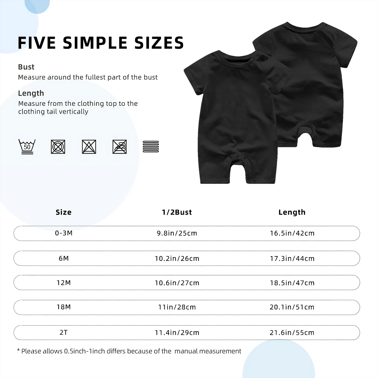 Multicolor Baby Short Sleeve Rompers Cute Onesies