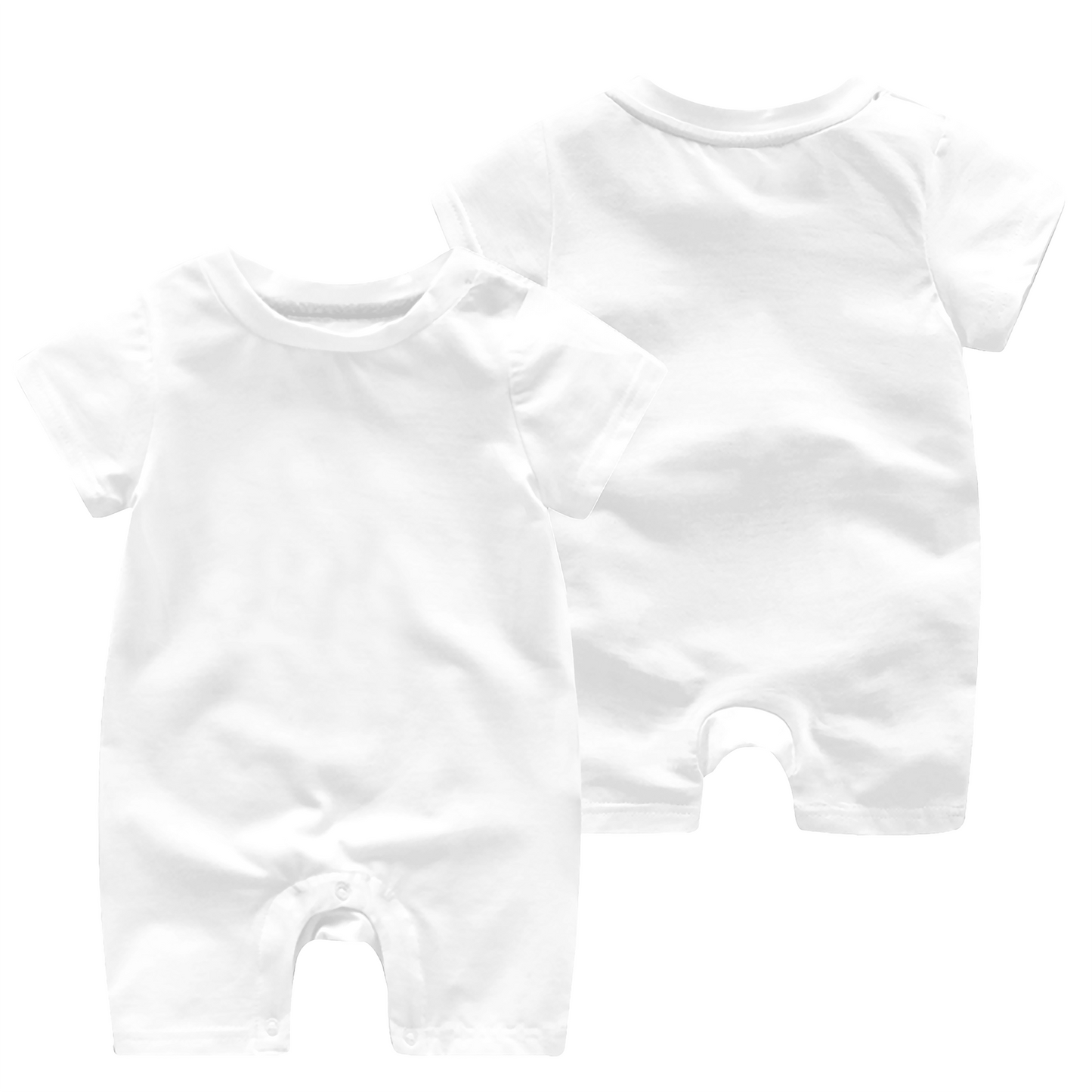 Multicolor Baby Short Sleeve Rompers Cute Onesies