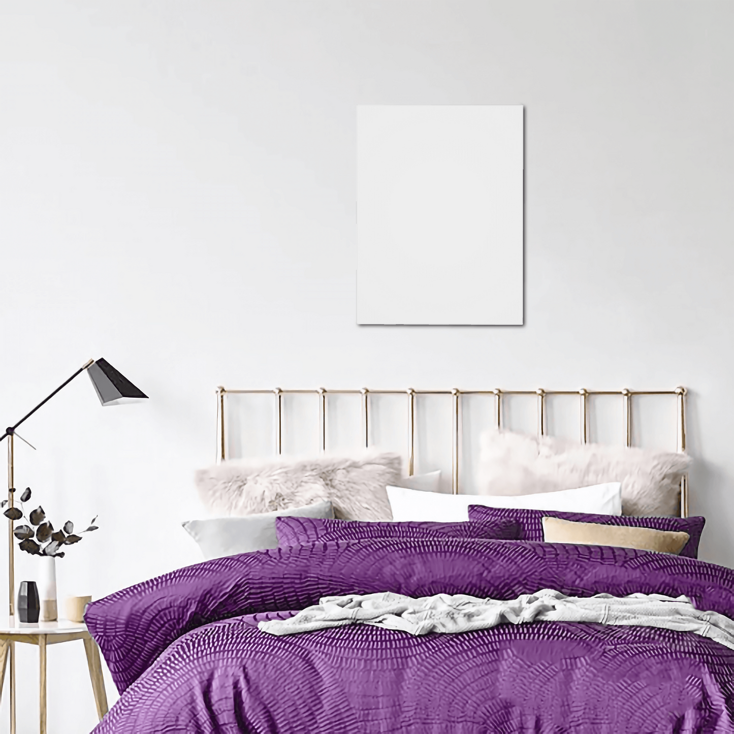 Canvas with Mounting Brackets 12x16in (vertical)