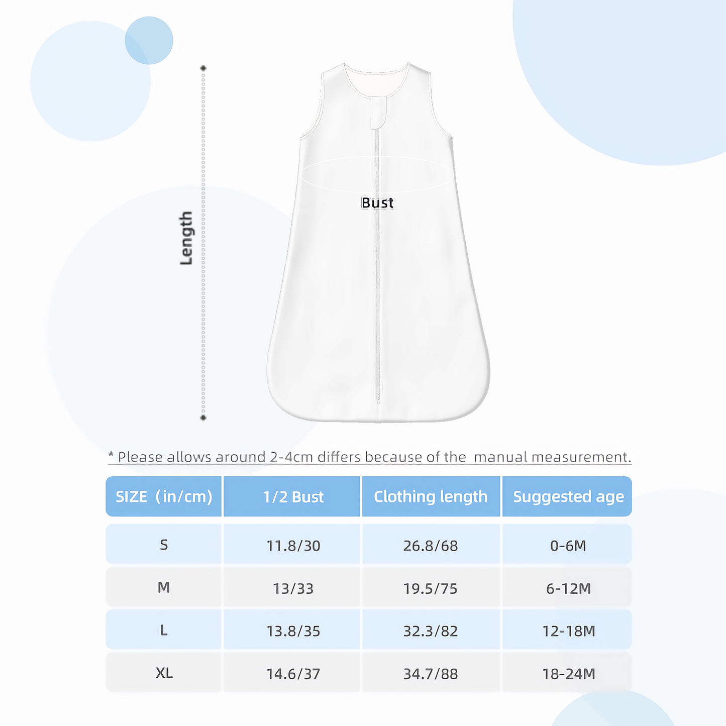Baby Breathable Sleeveless Sleeping Bag