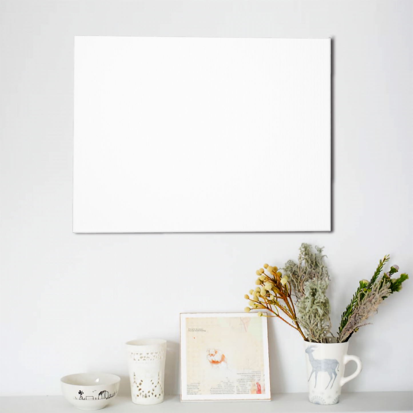 Canvas with Mounting Brackets 12x16in (horizontal)