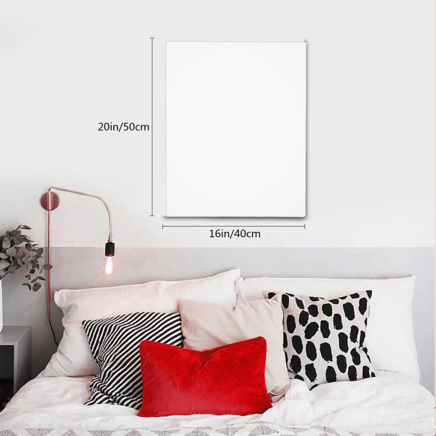 Canvas with Mounting Brackets 16x20in (vertical)