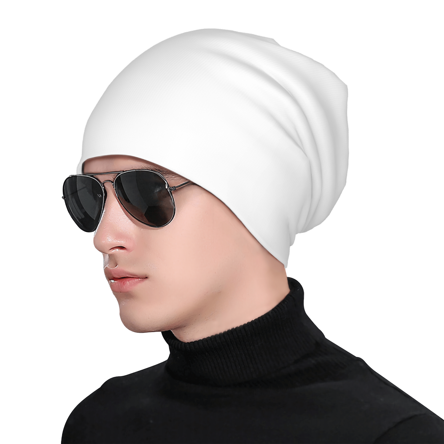 Adult Knitted Beanie - Silk