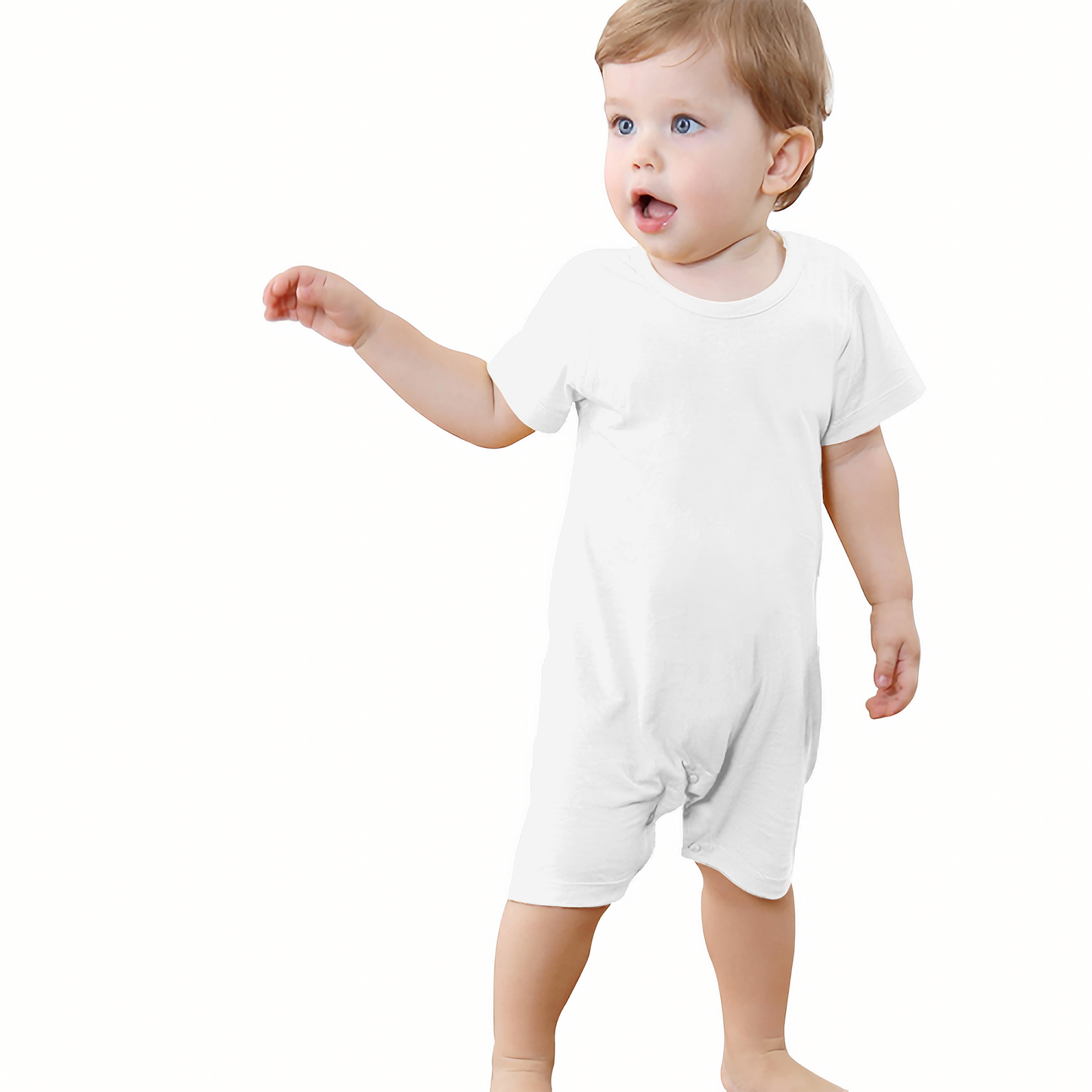 Multicolor Baby Short Sleeve Rompers Cute Onesies