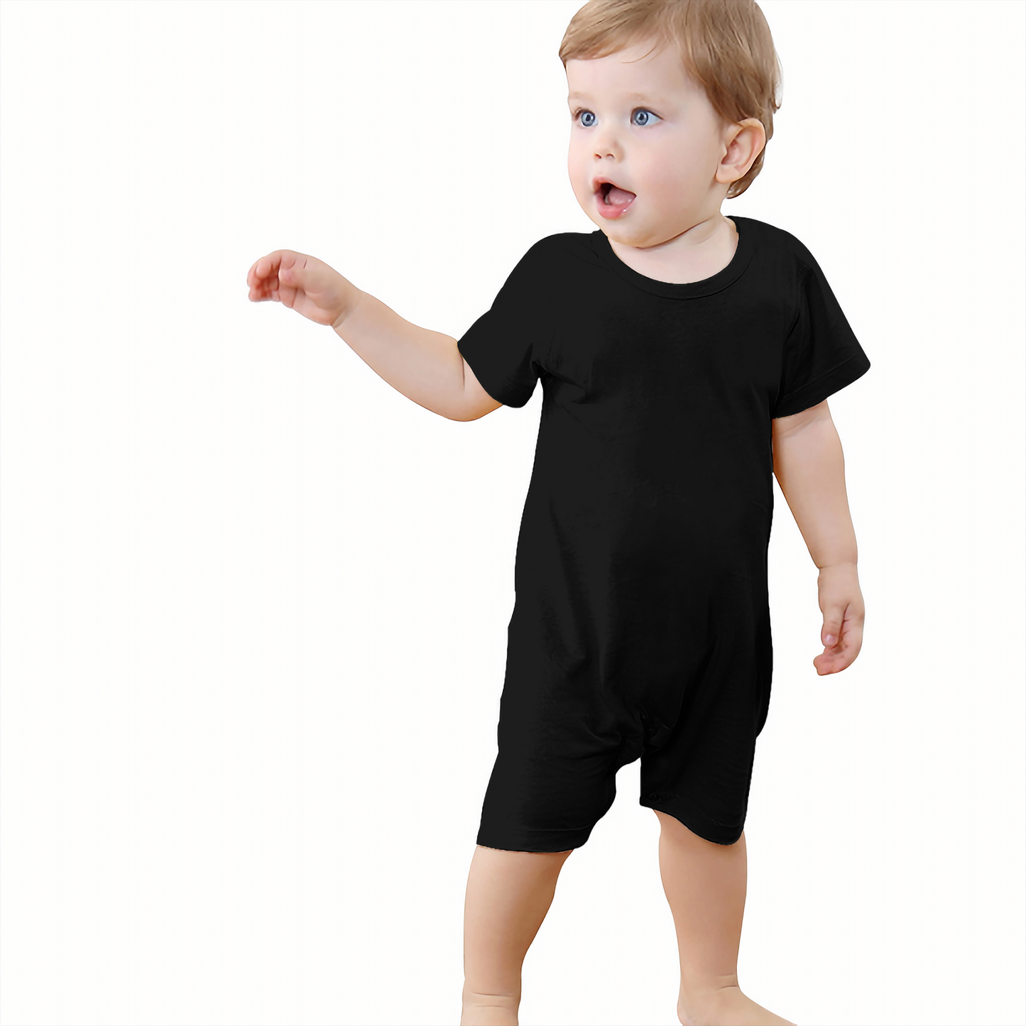 Multicolor Baby Short Sleeve Rompers Cute Onesies