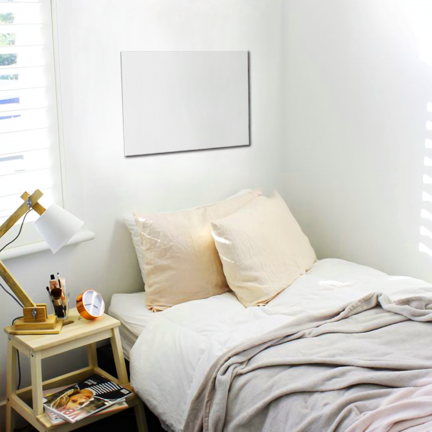 Canvas with Mounting Brackets 12x16in (horizontal)