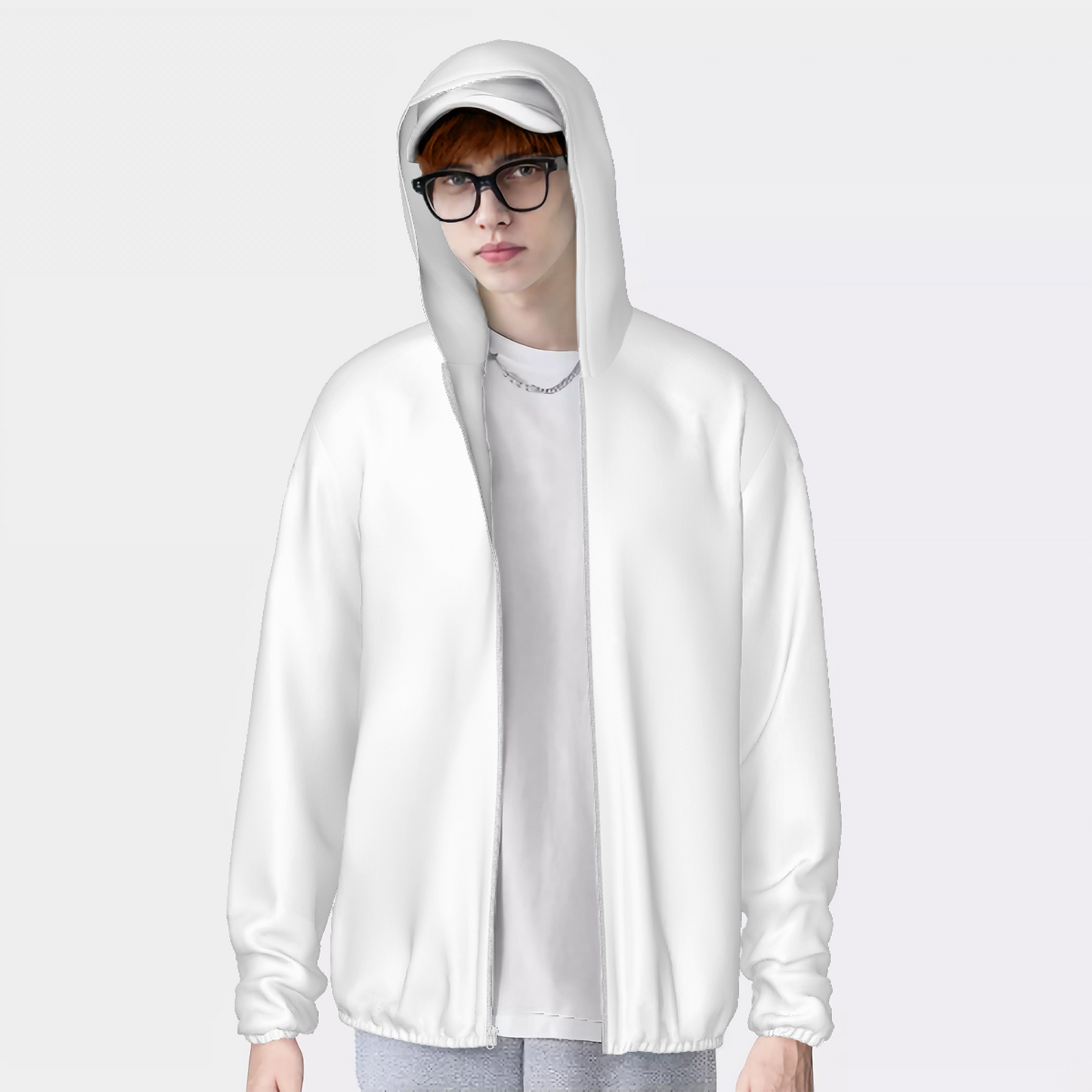 Sun Protective Lightweight Zipper Hoodie