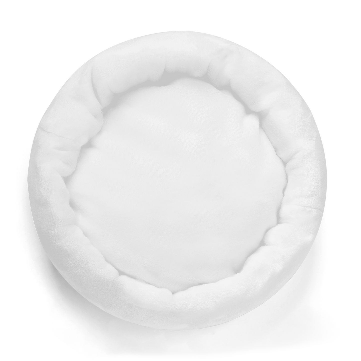 Flannel Round Pet Bed (39X39in)