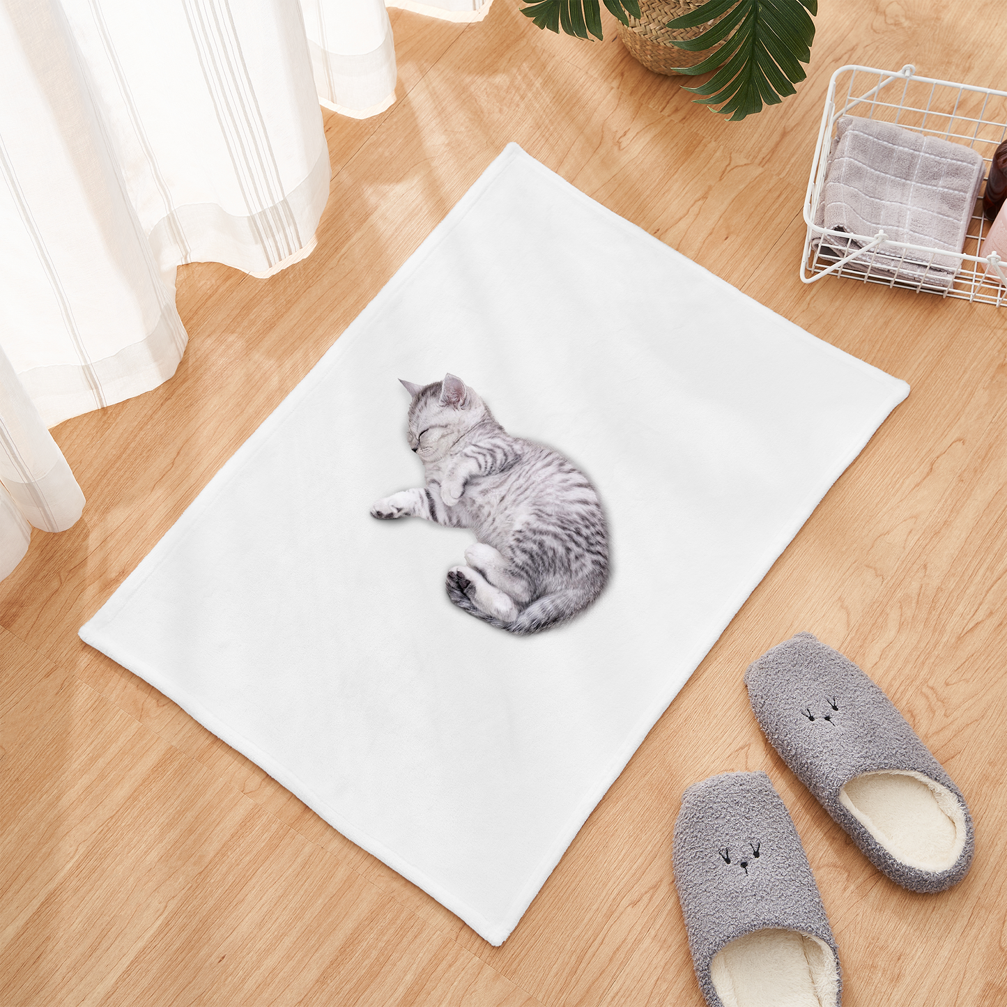 Flannel Pet Blanket (15X23in)