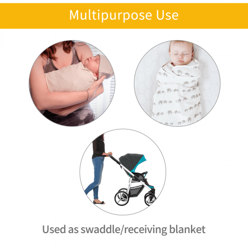 Newborn Baby Hat and Swaddle Set