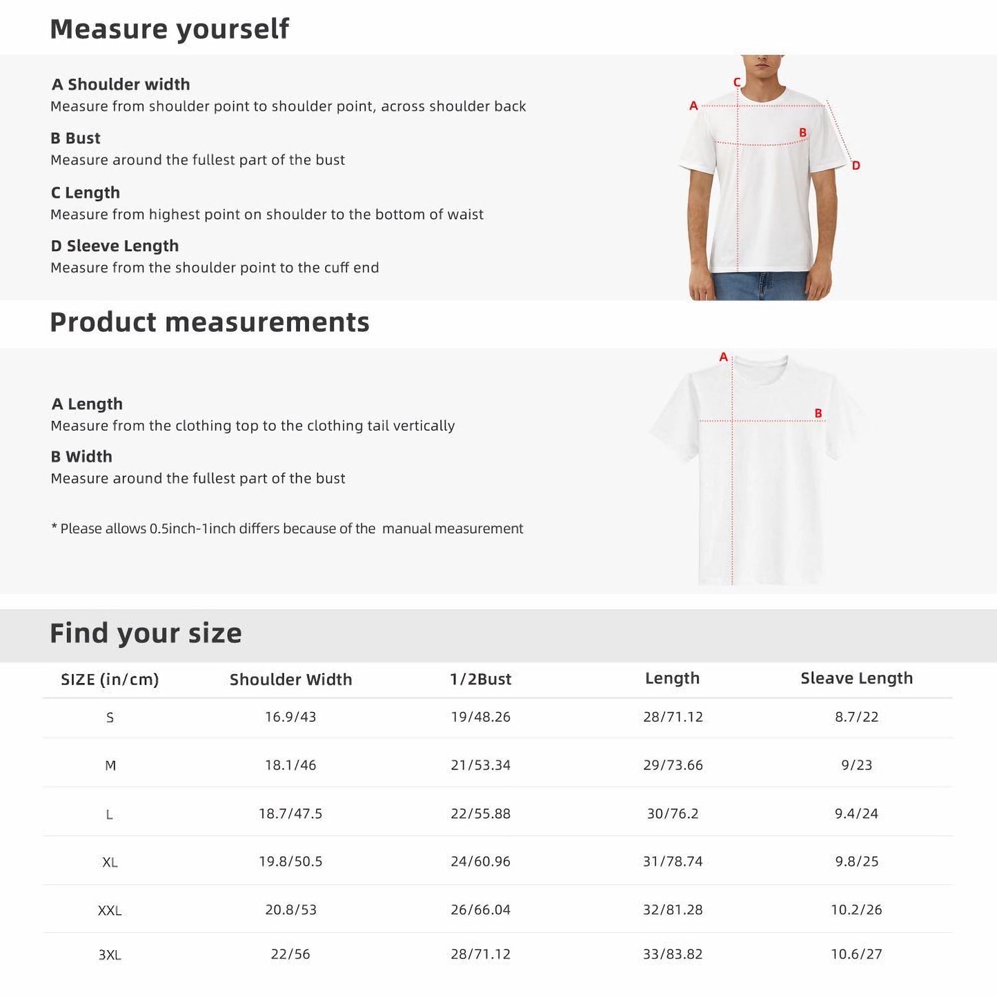 Men's Short Sleeve Cotton Tee