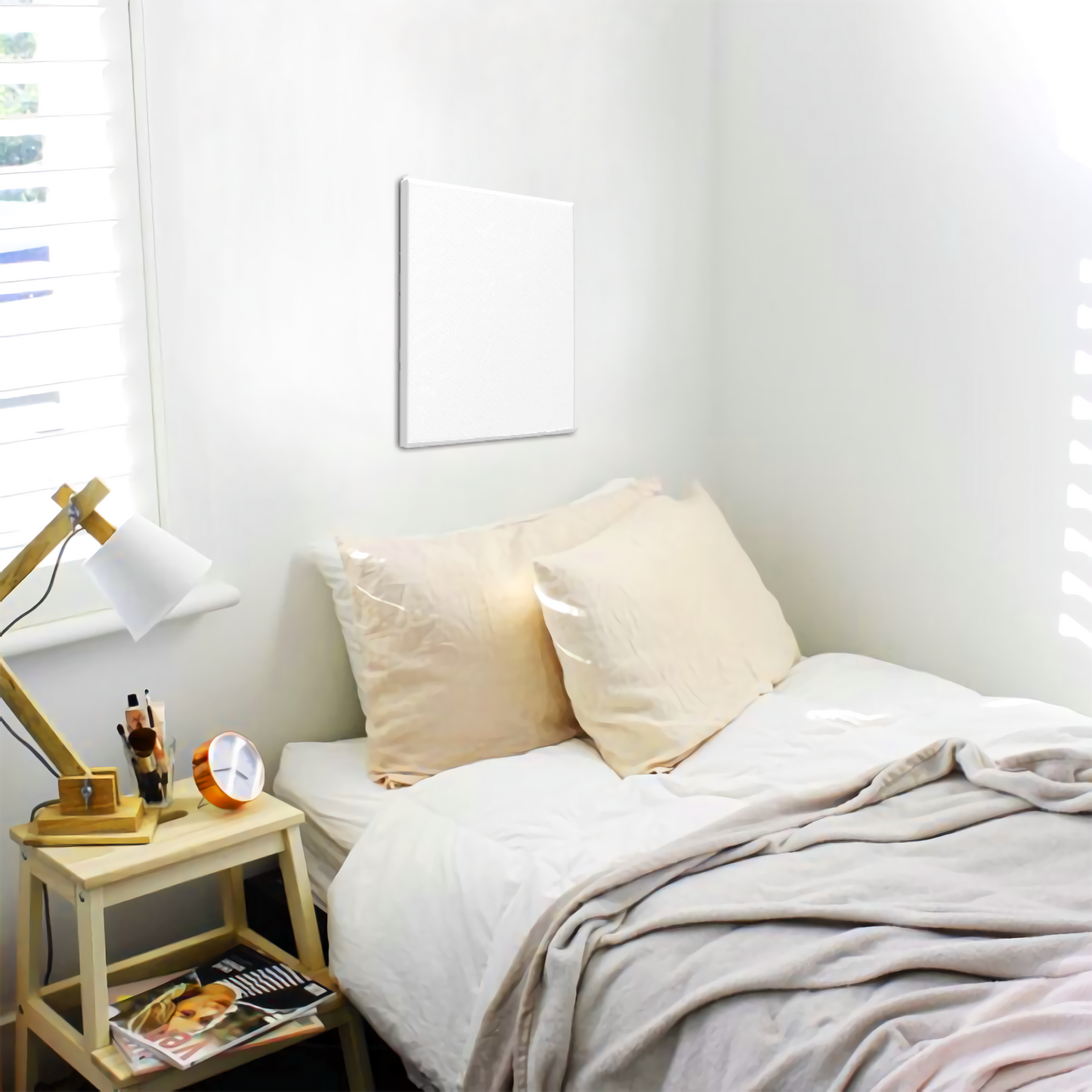 Canvas with Mounting Brackets 8x10in