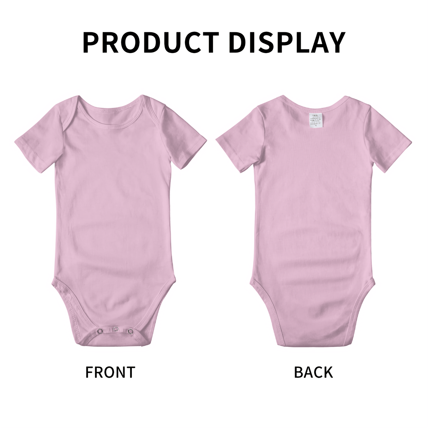 Multicolor Baby Onesies