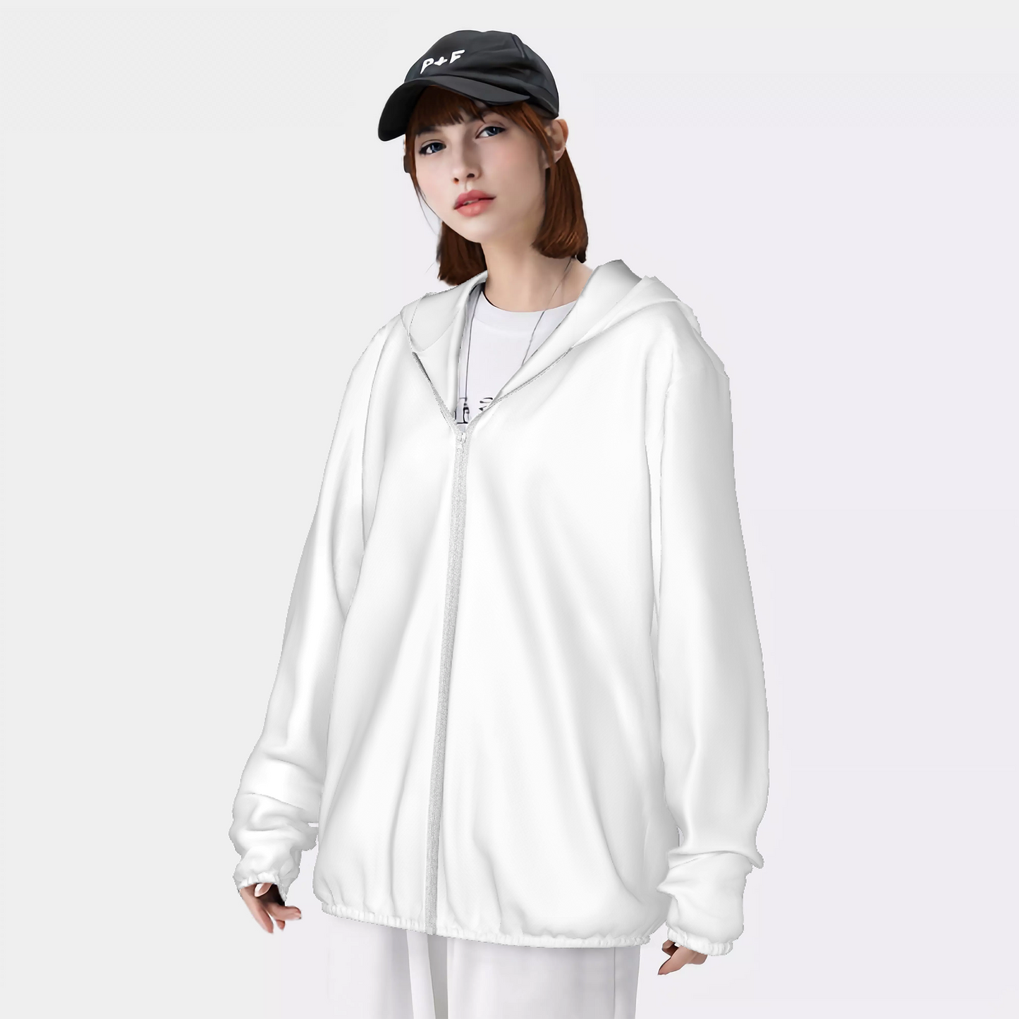 Sun Protective Lightweight Zipper Hoodie